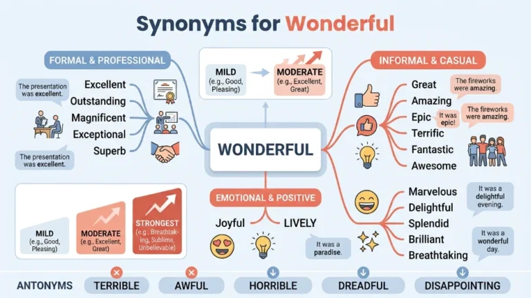 synonyms for wonderful