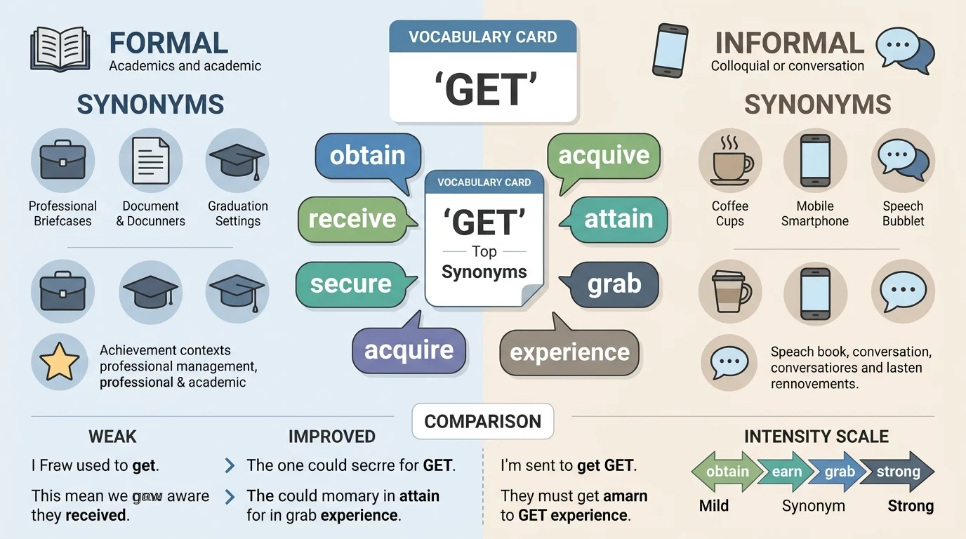 synonyms of get