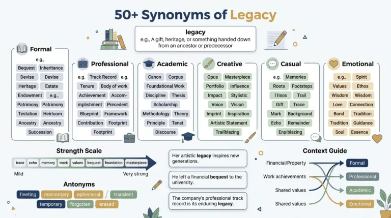 synonyms of legacy