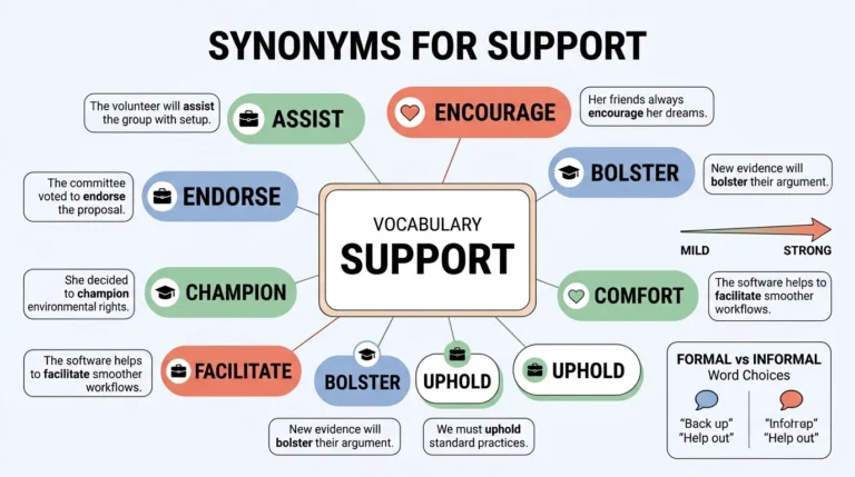 synonyms of support