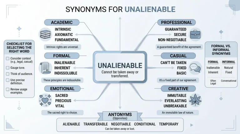 synonyms of unalienable