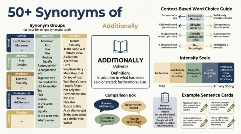 synonyms of additionally