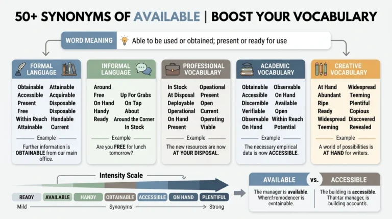 synonyms of available