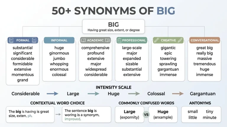 synonyms of big