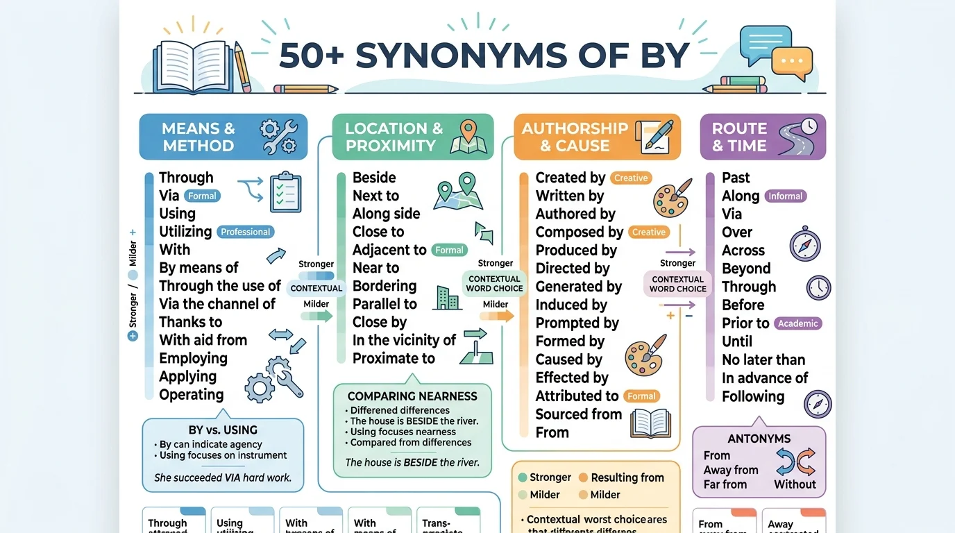 synonyms of by