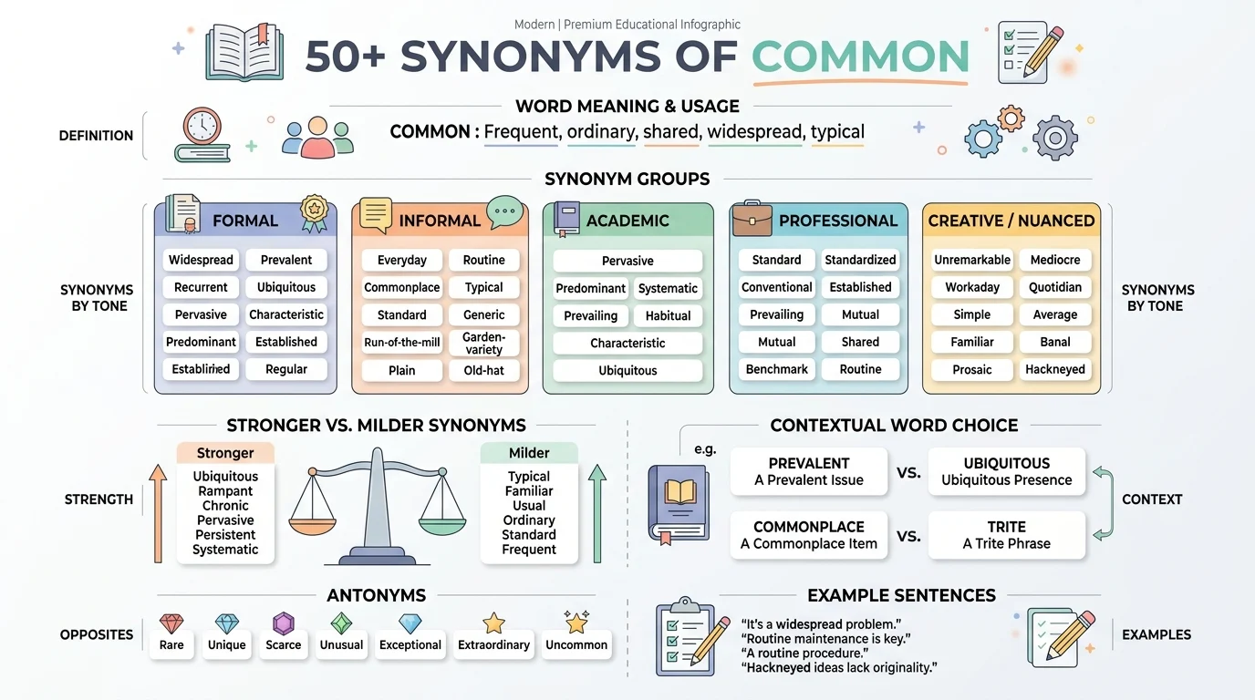 synonyms of common