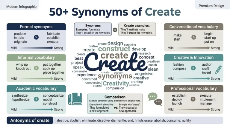 synonyms of create