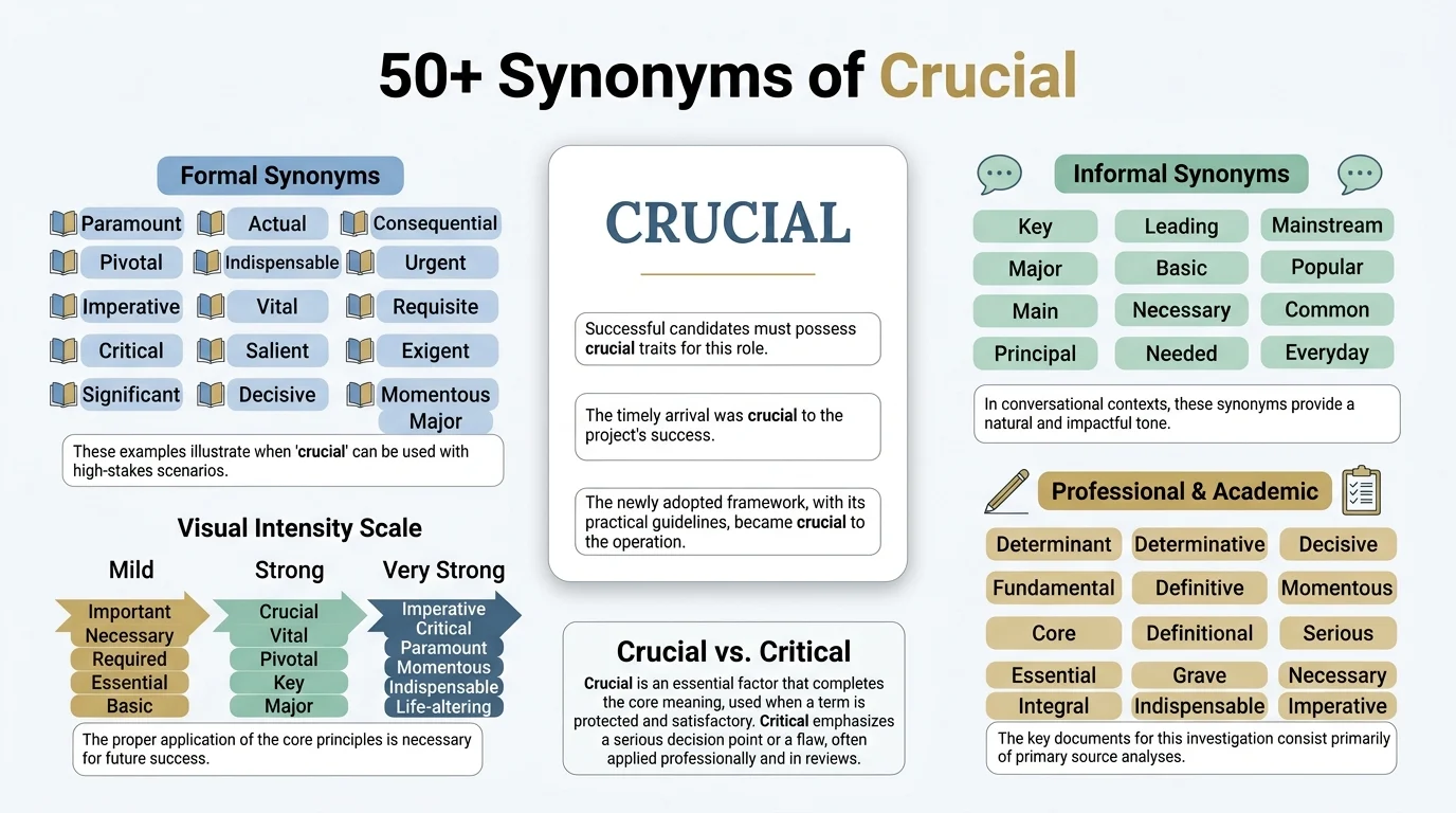synonyms of crucial