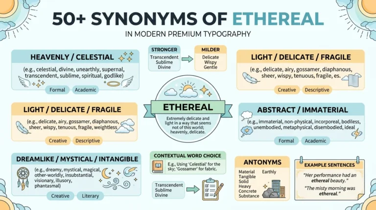 synonyms of ethereal
