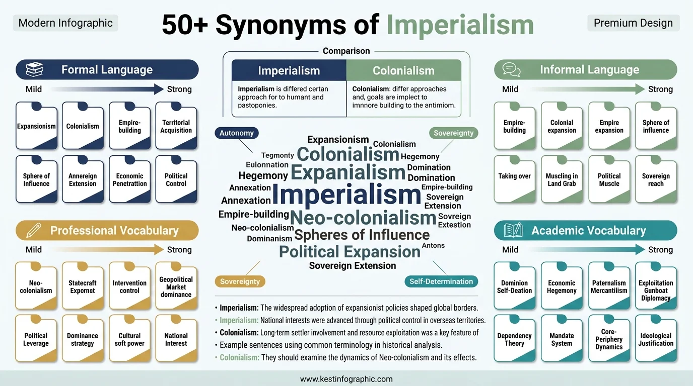 synonyms of imperialism