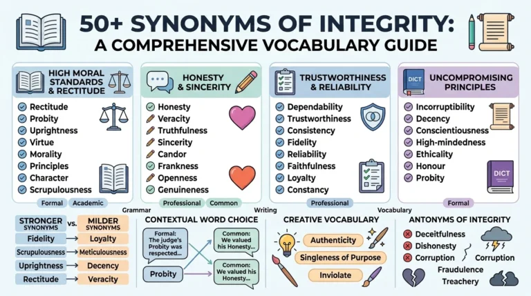 synonyms of integrity
