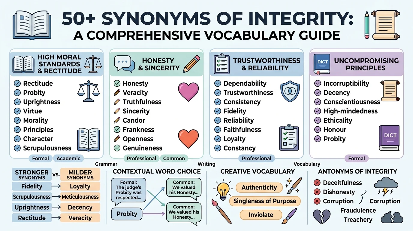 synonyms of integrity