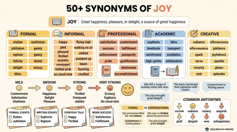 synonyms of joy