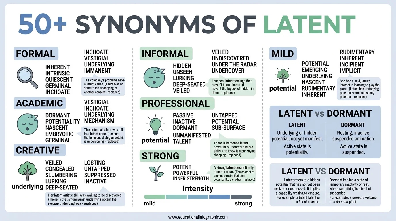 synonyms of latent