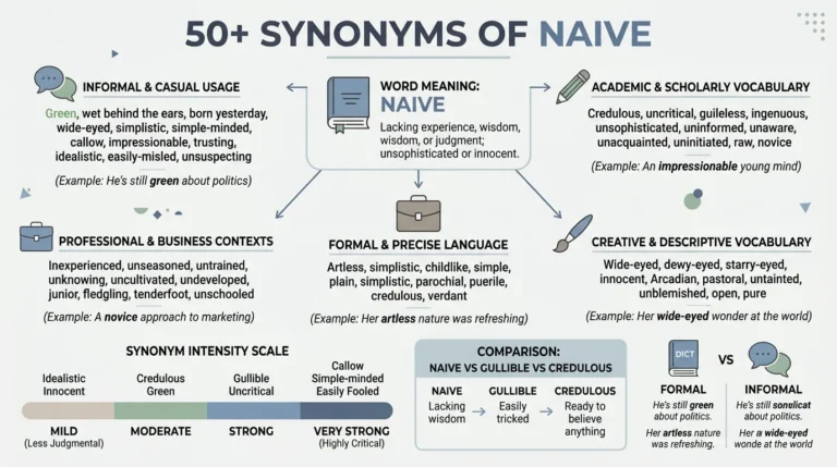 synonyms of naive