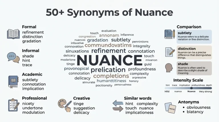 synonyms of nuance