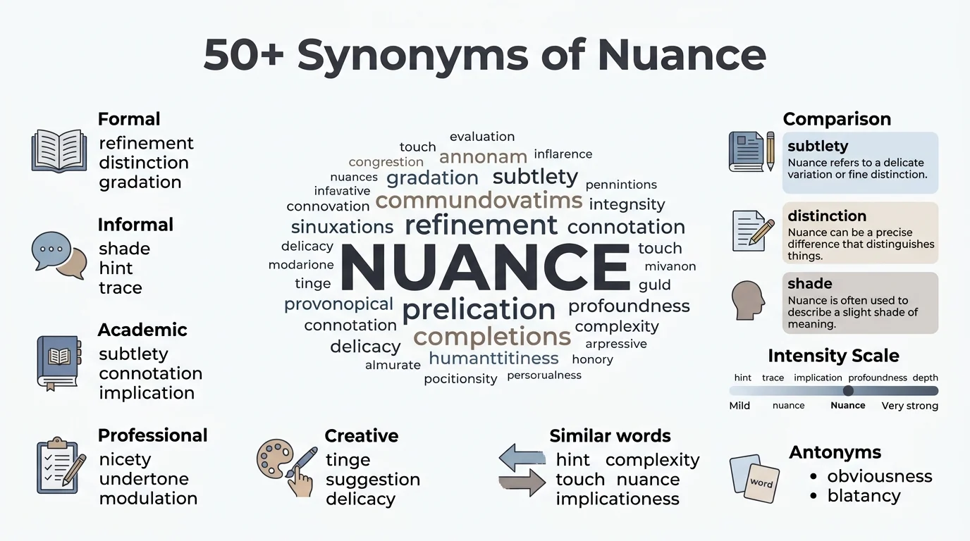 synonyms of nuance