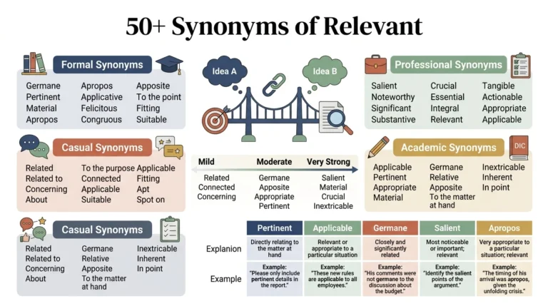 synonyms of relevant