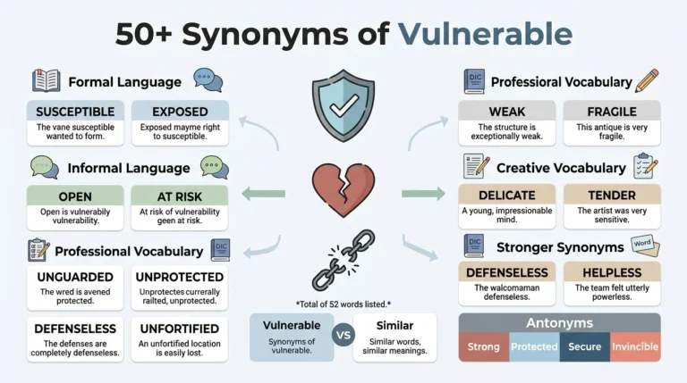 synonyms of vulnerable