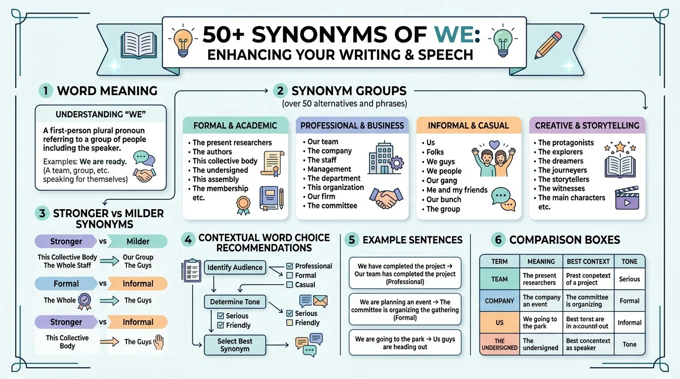 synonyms of we