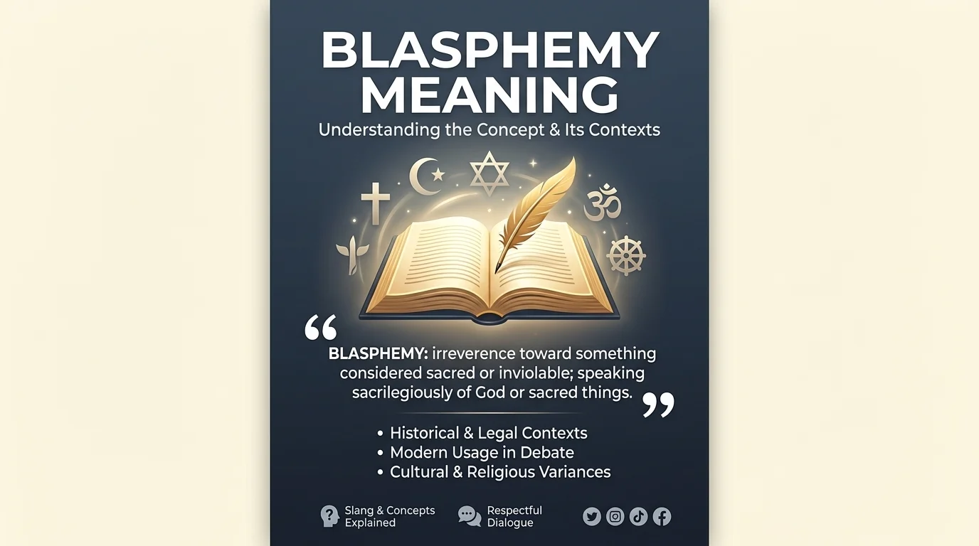 blasphemy meaning