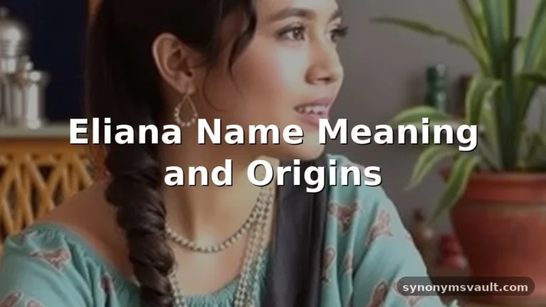 eliana name meaning