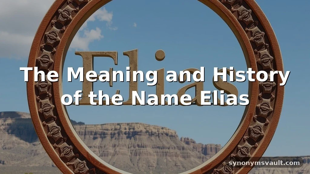 elias name meaning