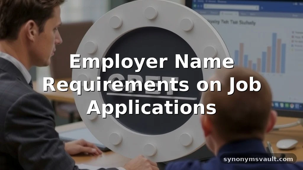 employer name meaning