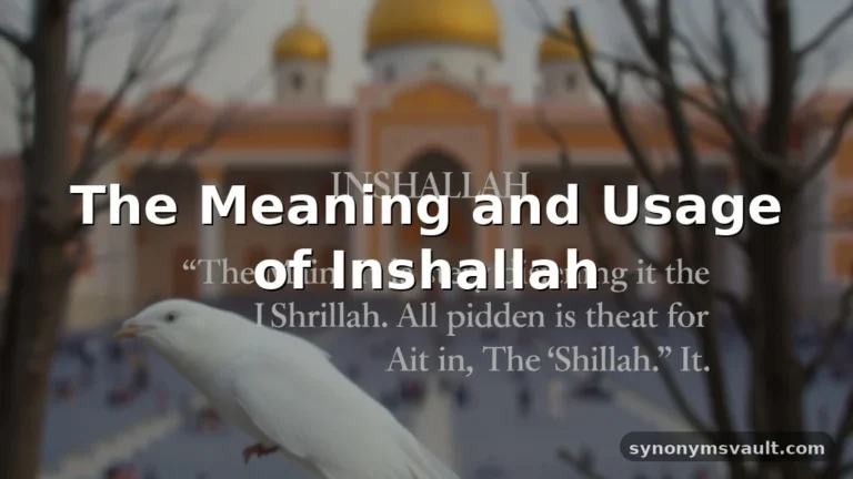 inshallah meaning