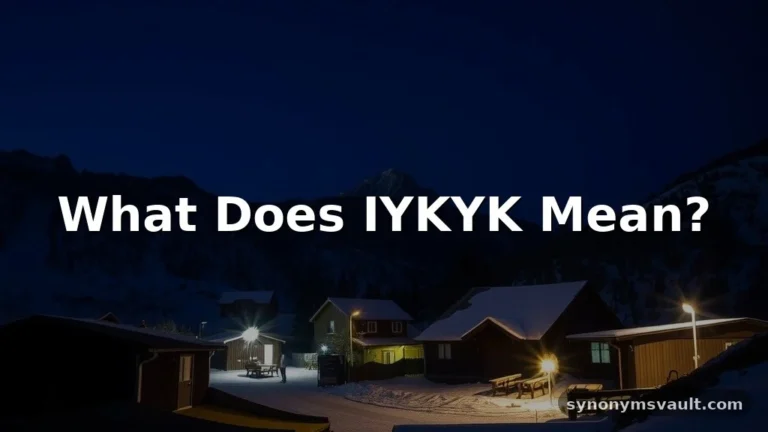 iykyk meaning