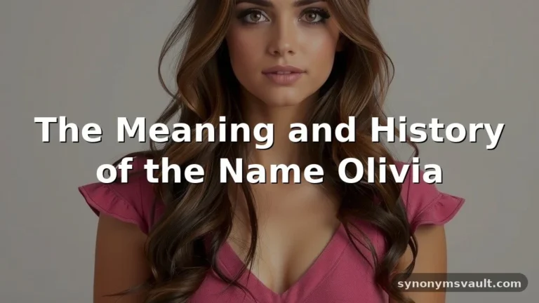 olivia name meaning