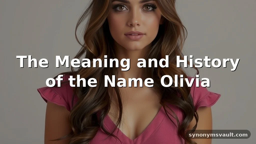 olivia name meaning