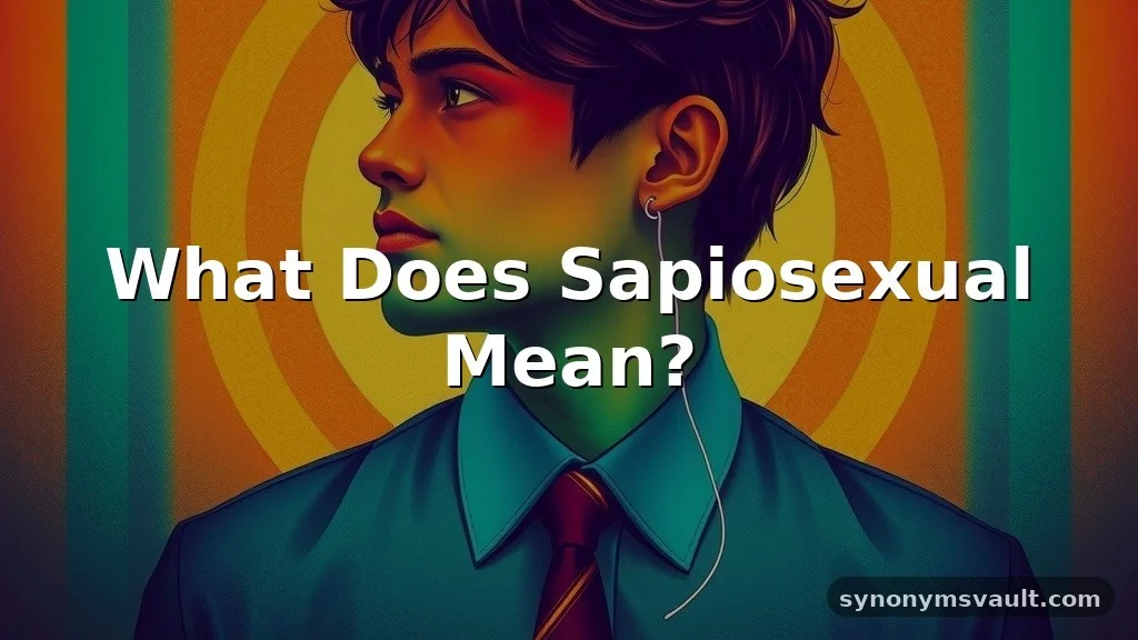 sapiosexual meaning
