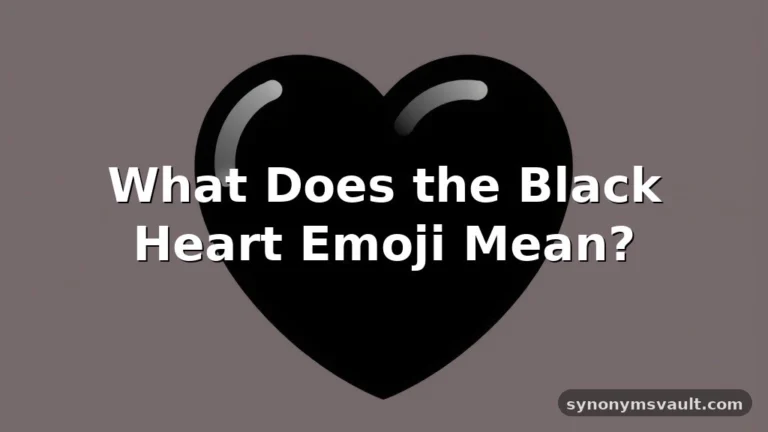 what does a black heart mean