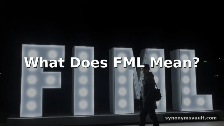 what does fml mean
