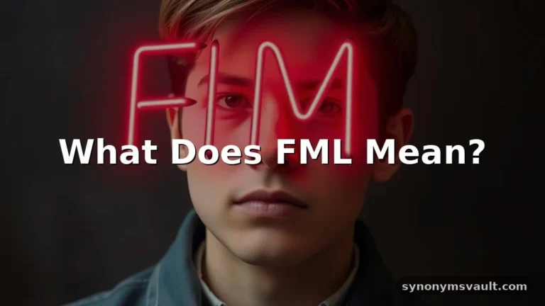 what does fml mean in text