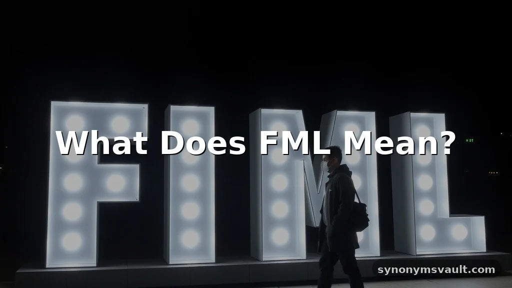 what does fml mean