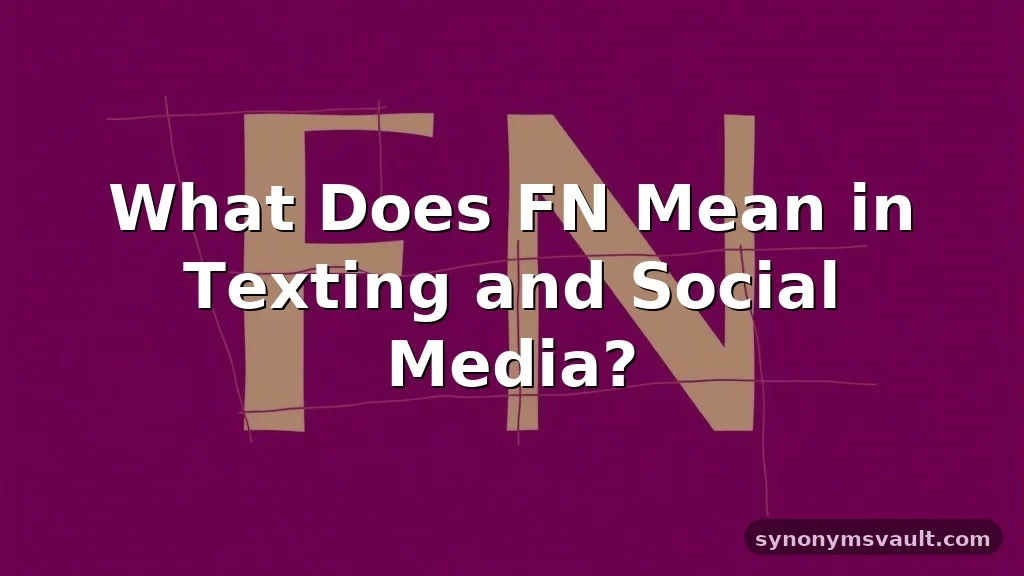 what does fn mean