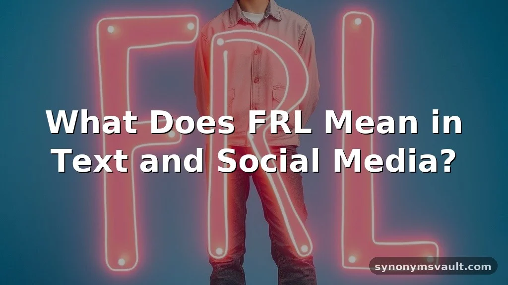 what does frl mean