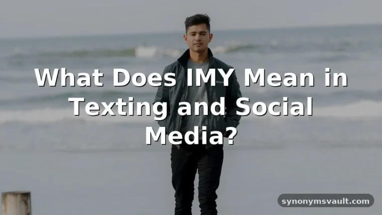 what does imy mean