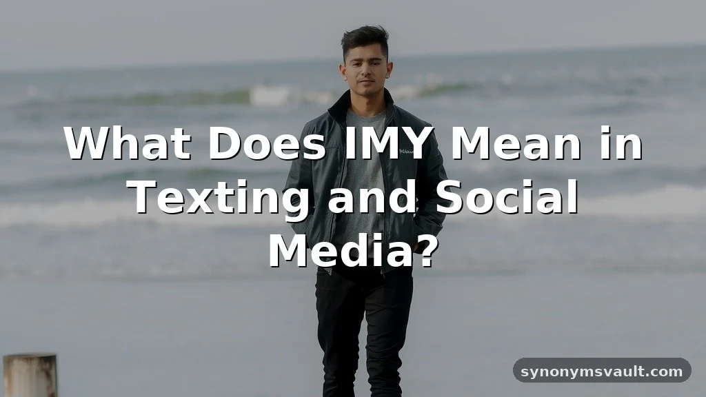 what does imy mean