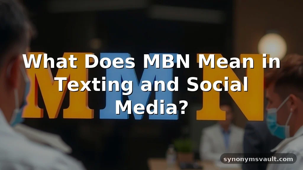 what does mbn mean