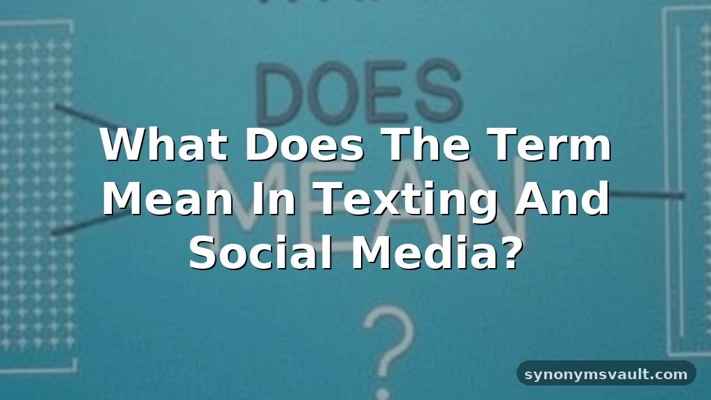 what does ; mean