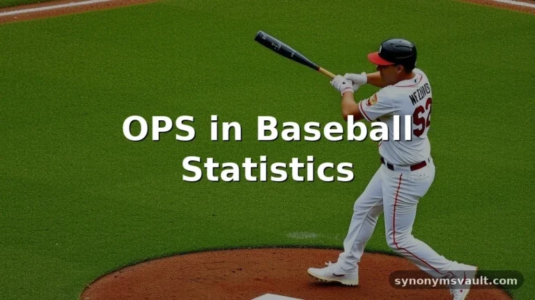 what does ops mean in baseball