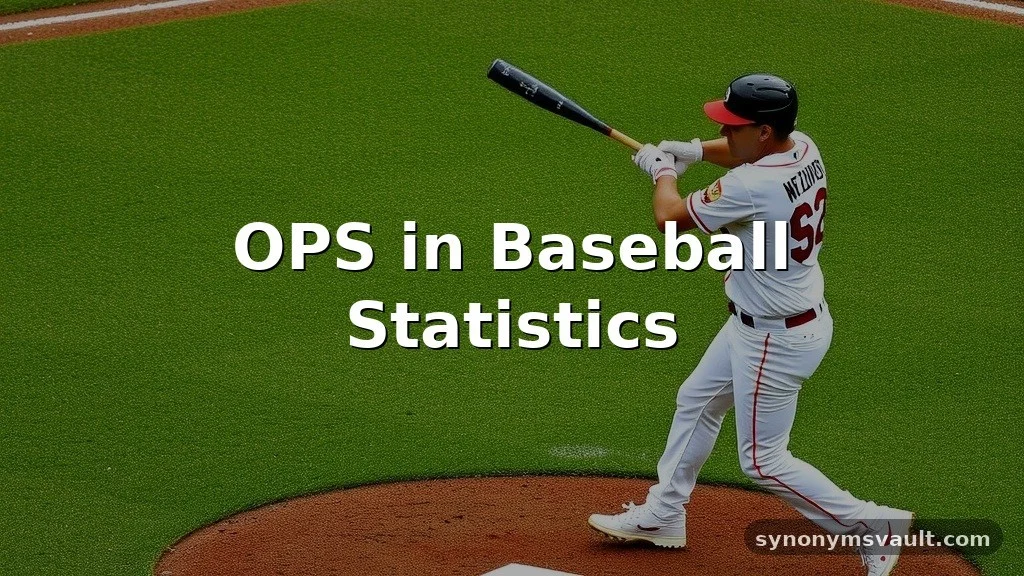 what does ops mean in baseball