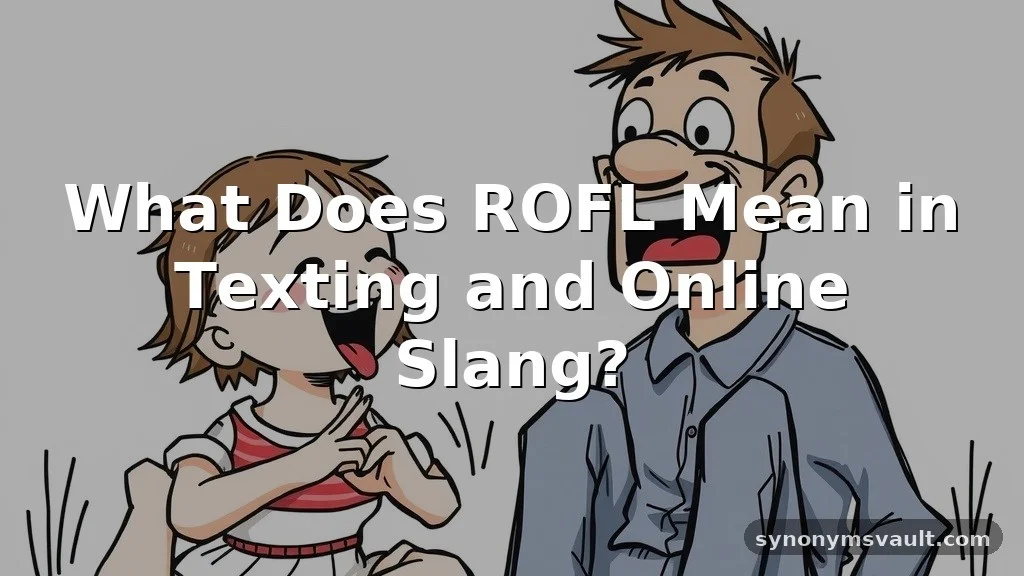 what does rofl mean