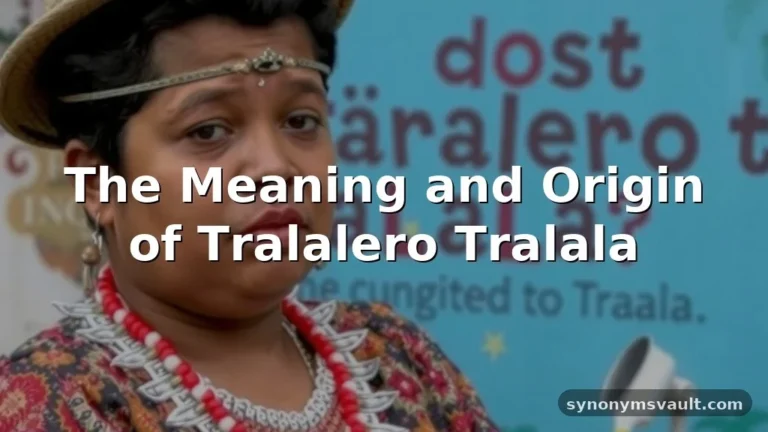 what does tralalero tralala mean