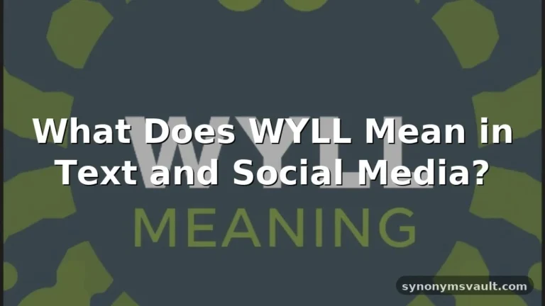 wyll meaning