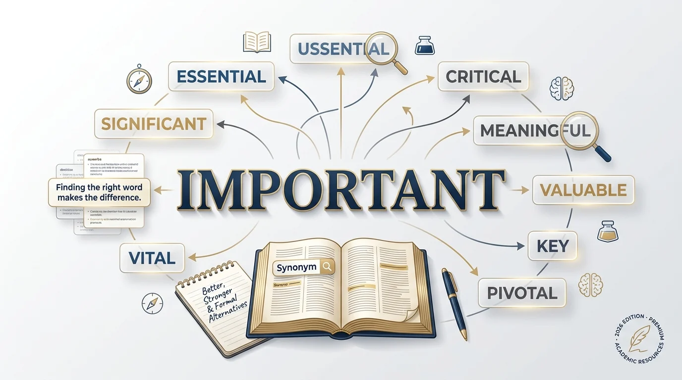 Synonyms for Important