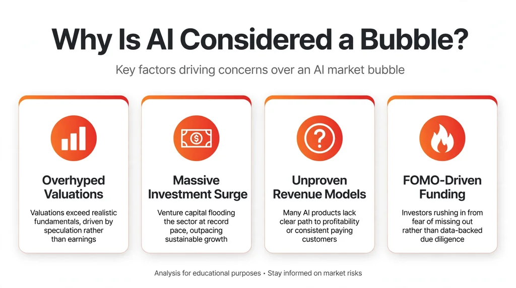 Key reasons why AI is considered a market bubble